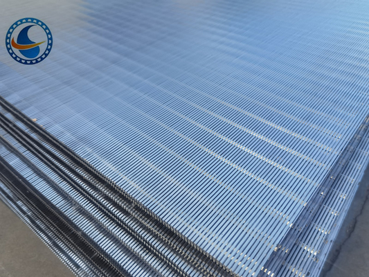 High Strength Wedge Wire Screen Panels Long Lifespan Ss 304