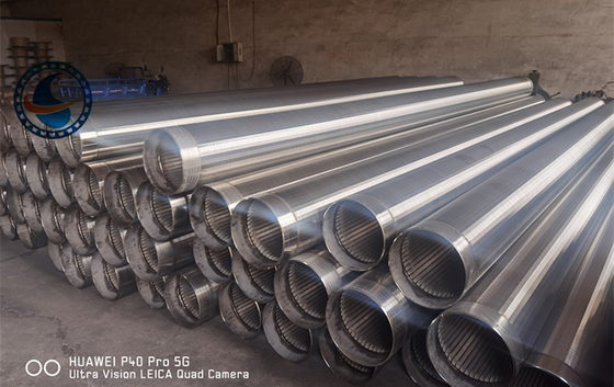 Non Magnetic Stainless Steel Johnson Well Screen 273mm 0.25mm Slot Opening