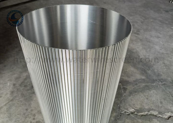 1.5*2mm Vee Wire Stainless Steel 304 Profile Reverse Wedge Screen Pipes High Performance