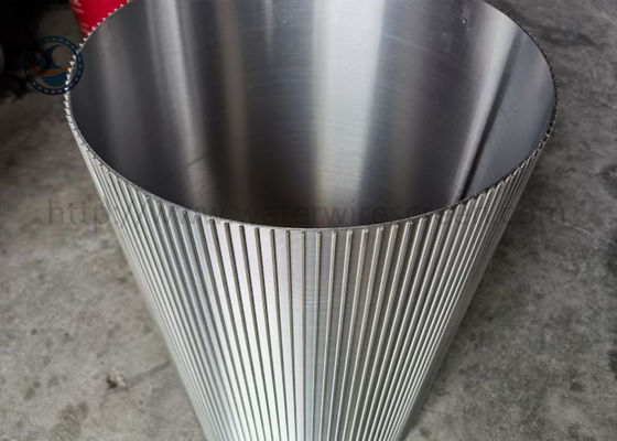 Stainless Steel 316L Vee Shaped Wire Wedge Wire Screen Pipe