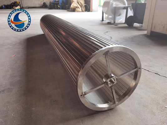 Stainless Steel 316L Vee Shaped Wire Wedge Wire Screen Pipe