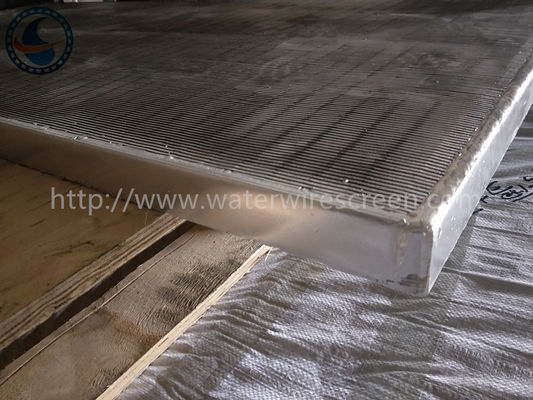 1.0mm Slot Pulp And Paper Mills Wedge Wire Panels