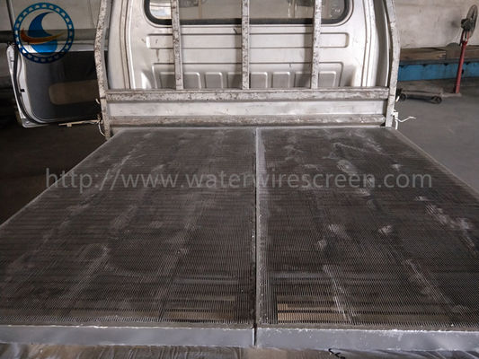 1.0mm Slot Pulp And Paper Mills Wedge Wire Panels