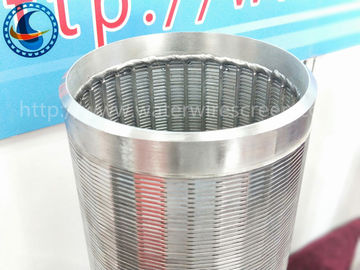 40 स्लॉट जॉनसन टाइप वी शेप्ड वायर स्क्रीन फॉर वॉटर वेल फिल्टर