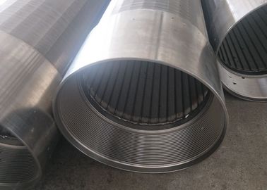 स्लॉट 40 वाटर वेल स्क्रीन ट्यूब Ss304 V शेप वायर