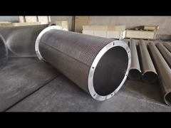 एसएस 304 प्रोफाइल रिवर्स वेज वी-वायर स्क्रीन पाइप