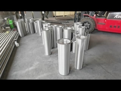 स्टेनलेस स्टील 316L वी-आकार का तार वेज वायर स्क्रीन पाइप