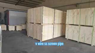 OD12-3/4" 325mm SS 316L स्लॉट 40 वाटर वेल स्क्रीन