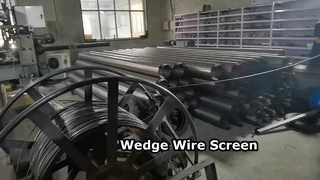 एआईएसआई 304 ओडी 4-1/2" वेज वायर स्क्रीन
